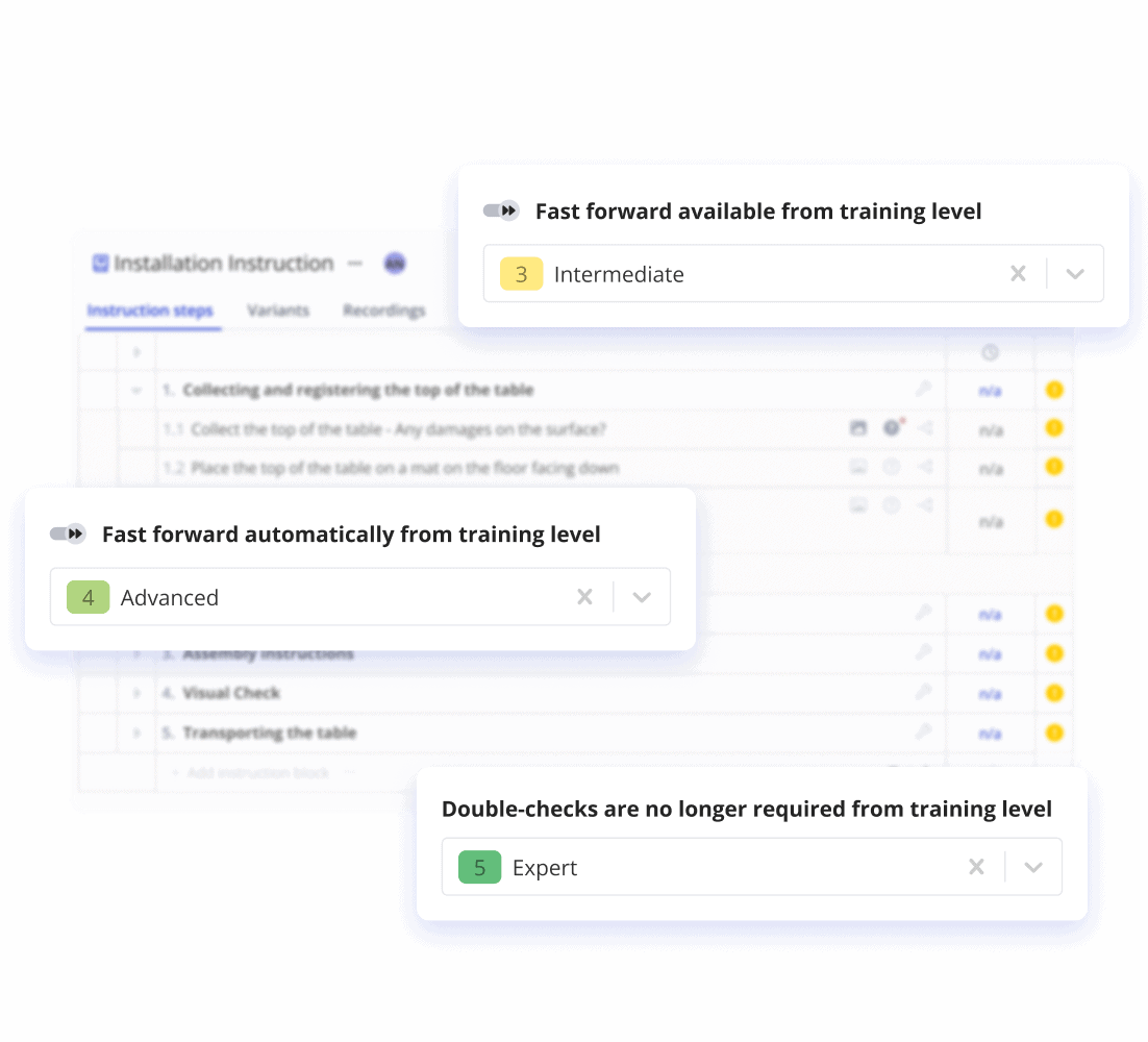 Continuous & Adaptive Training Material