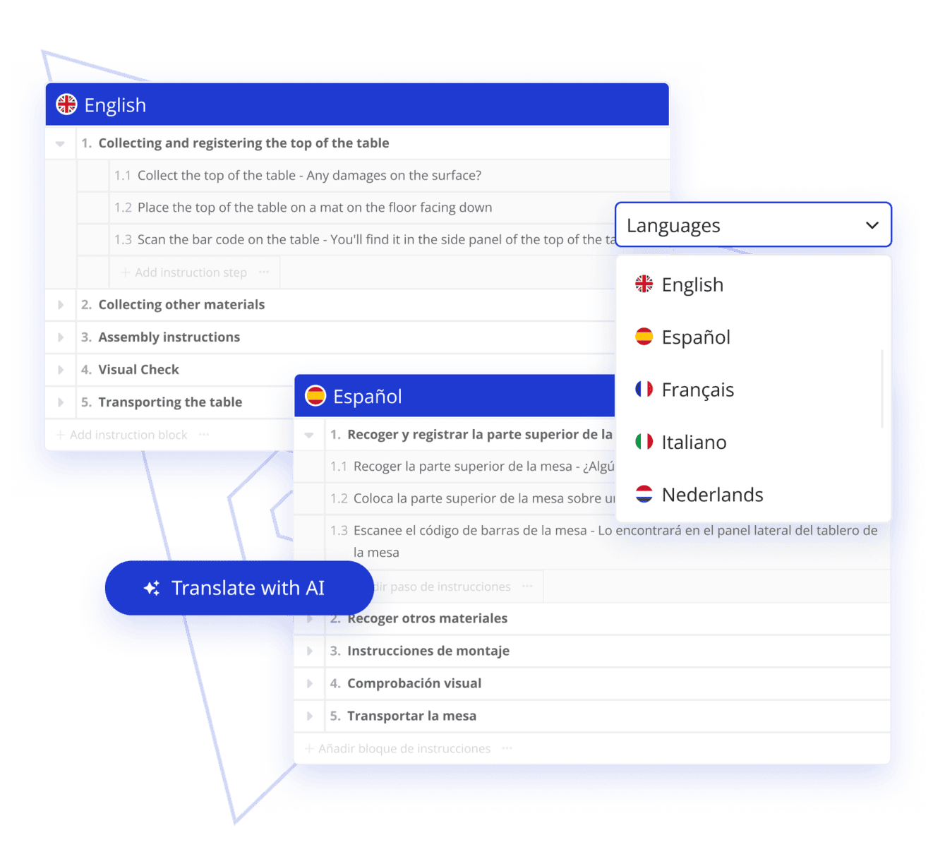 Instant Translation and Centralized Language Management