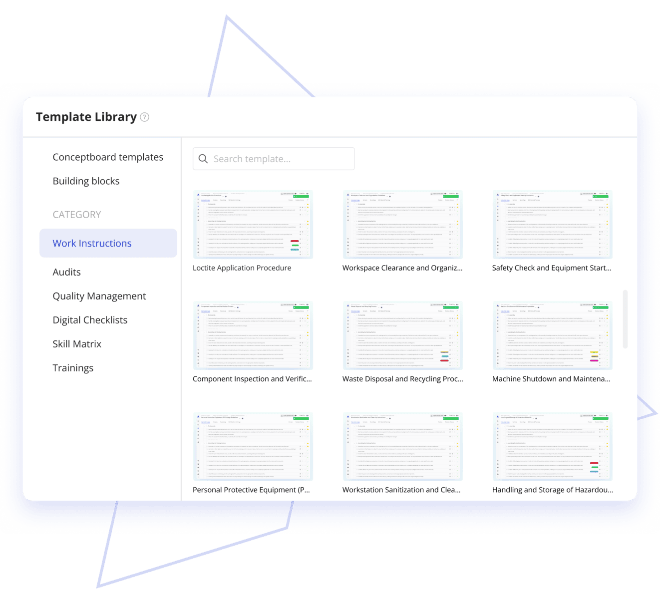 Reusable Template Library