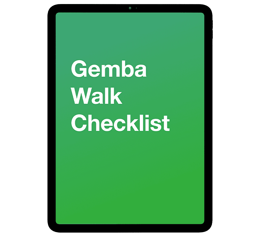 Gemba Walk Checklist