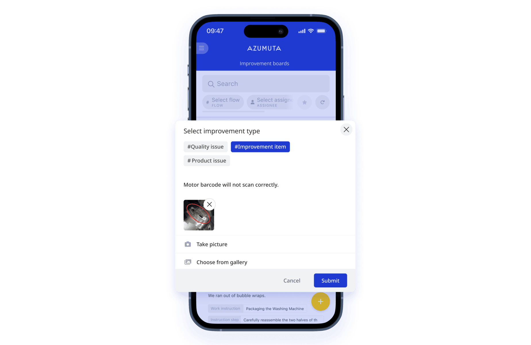 Create Issue Tickets on the Go