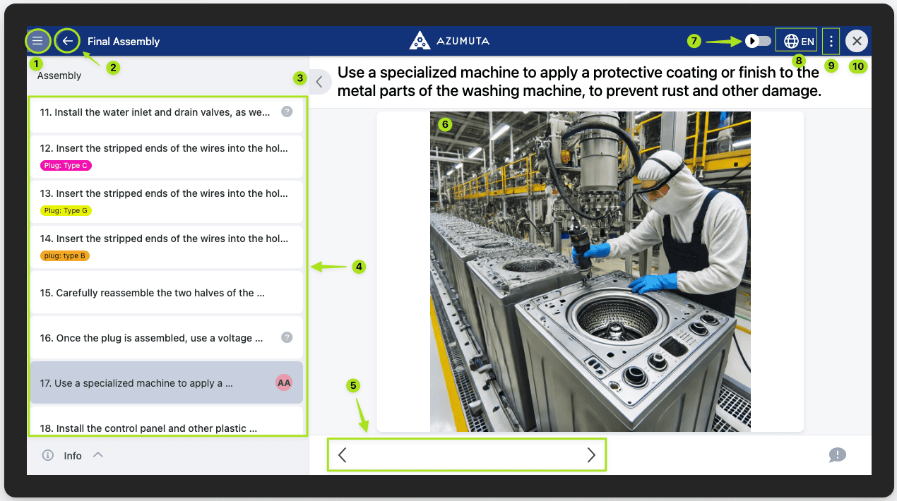 docs basic work instruction layout