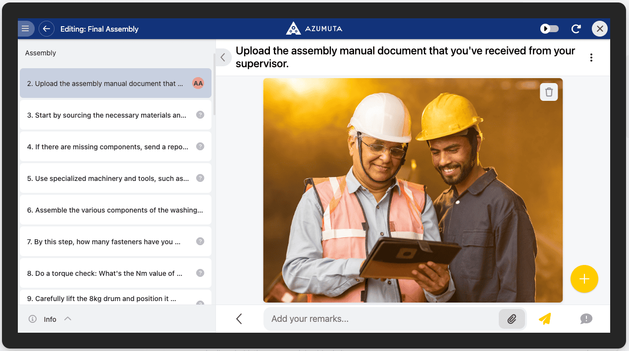 docs file check operator view