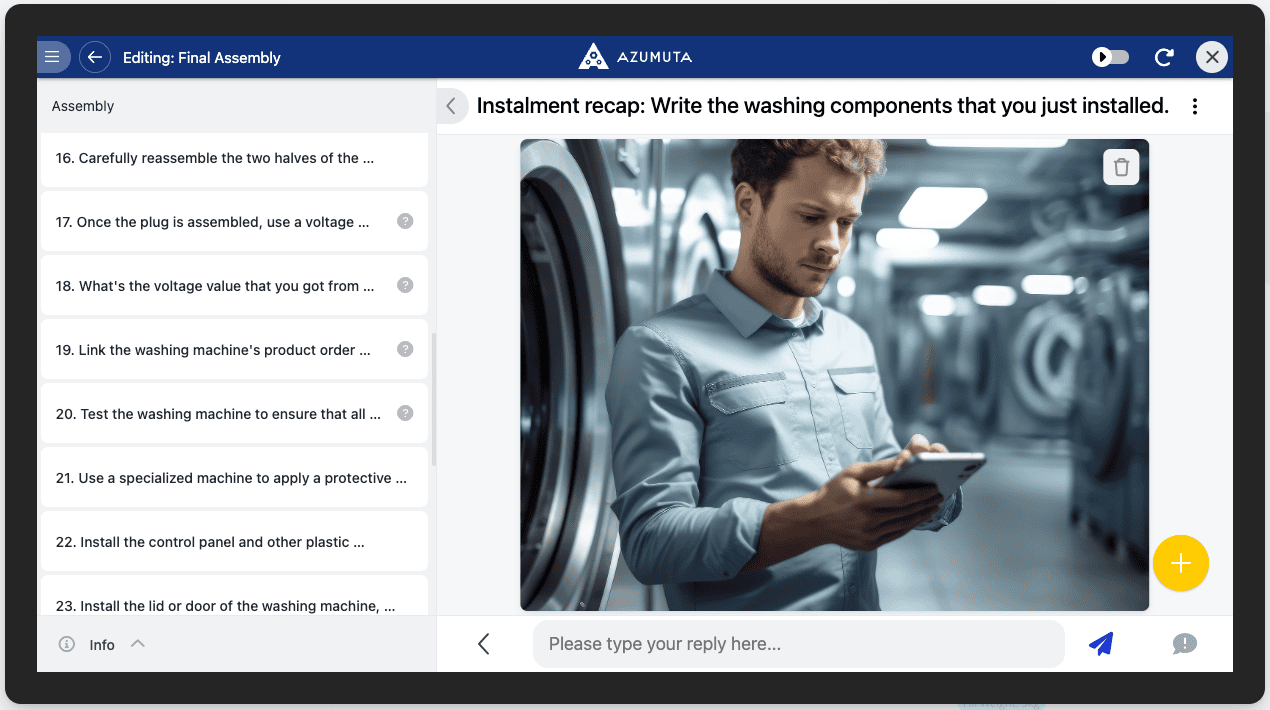 docs paragraph check operator view