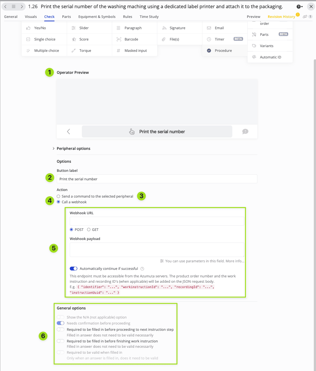 docs procedure report