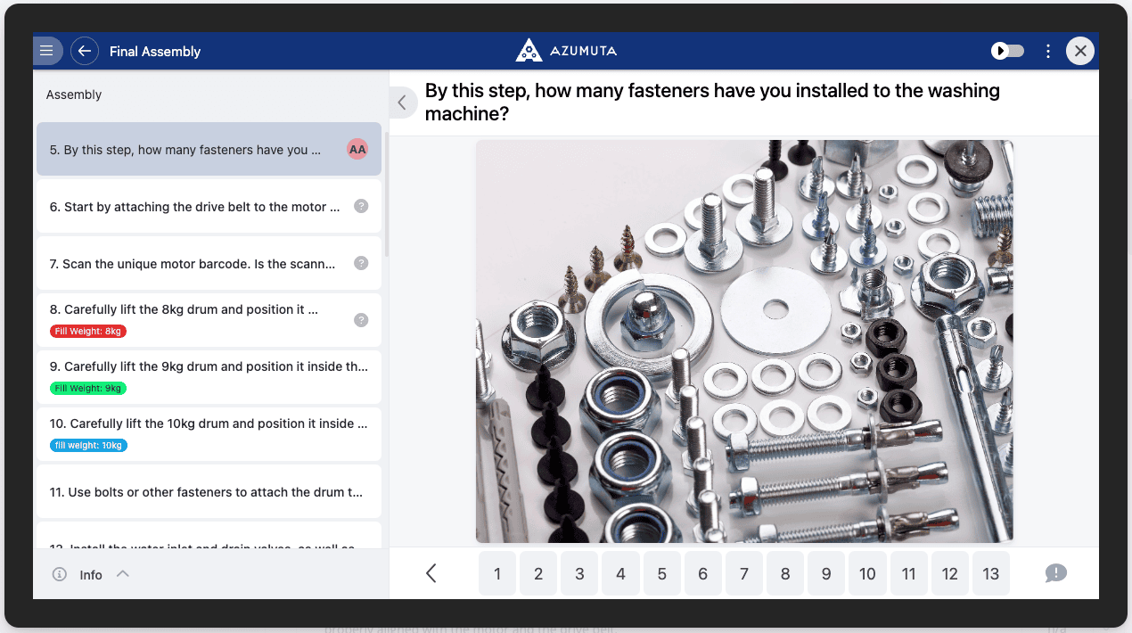 docs score check operator view
