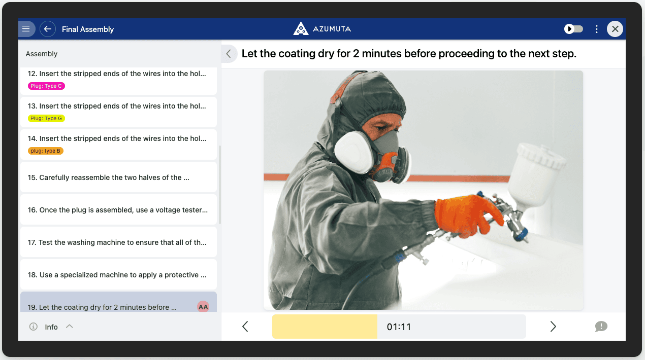 docs timer check operator view