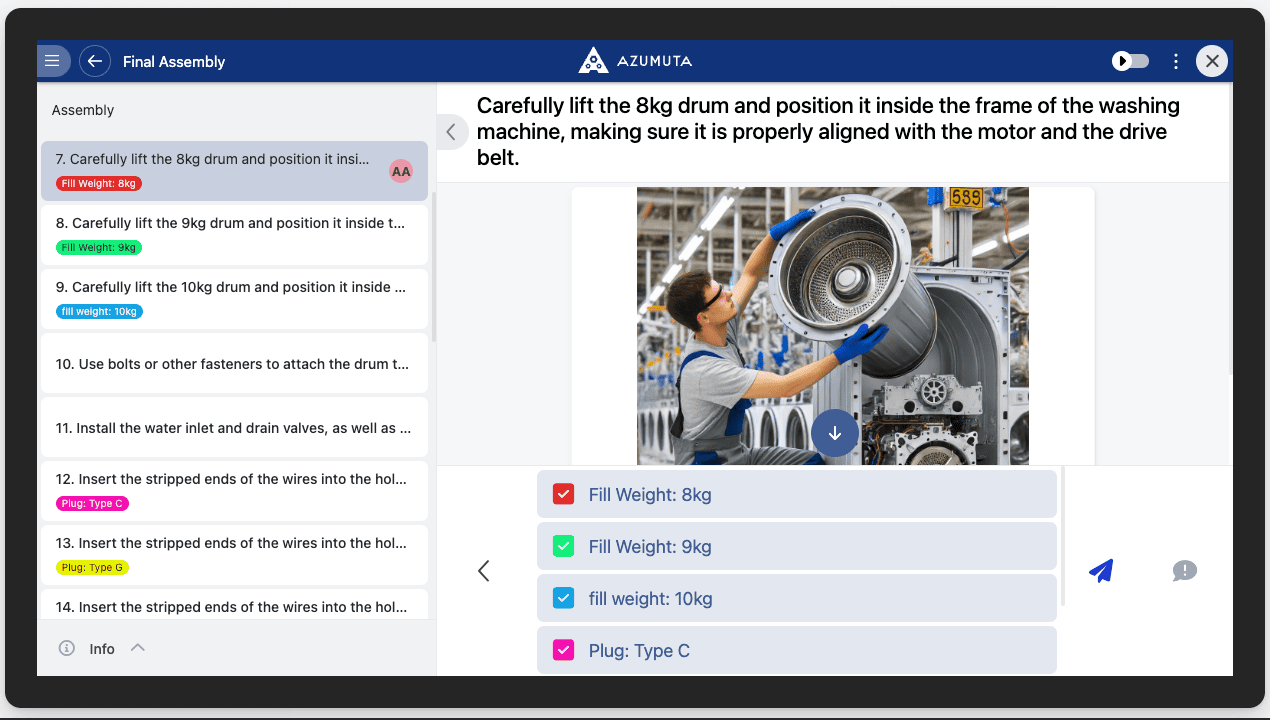 docs variants check operator view