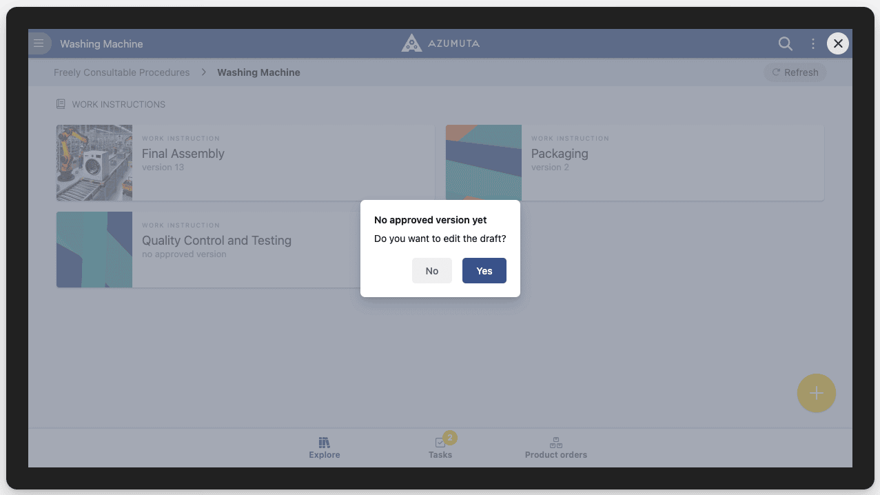 docs what if you dont create an official version