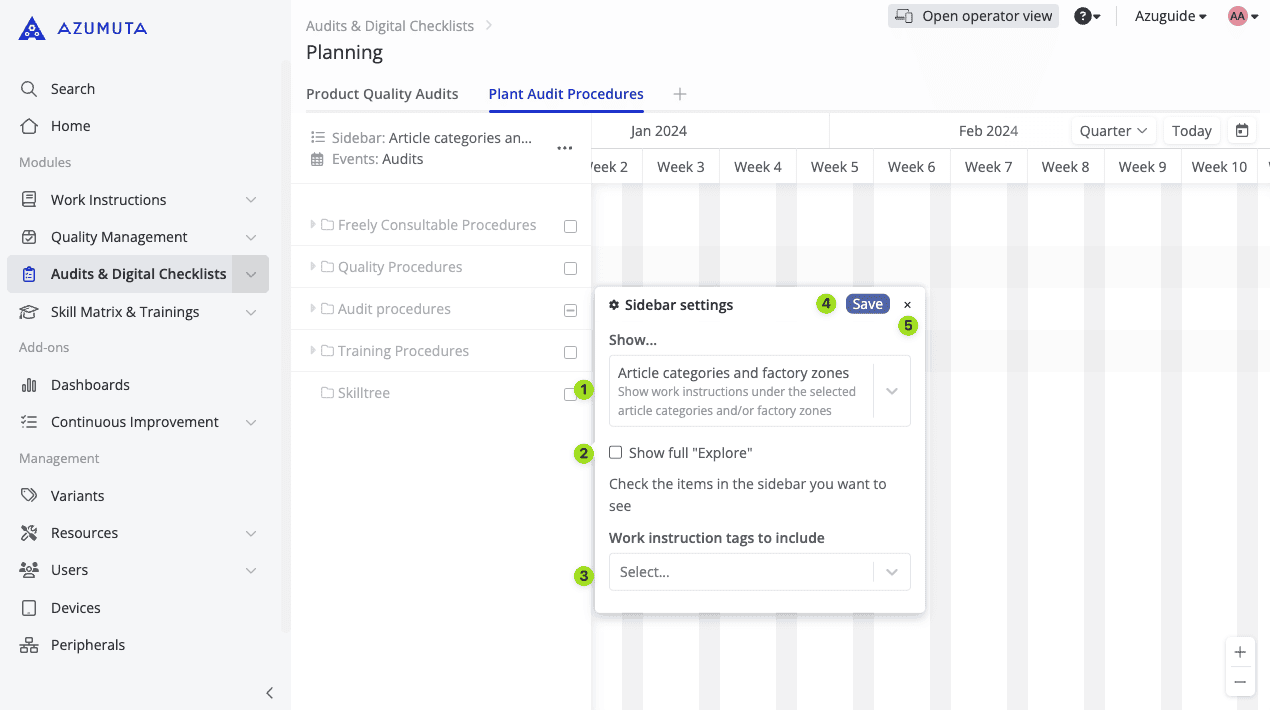 docs sidebar settings the basics 1