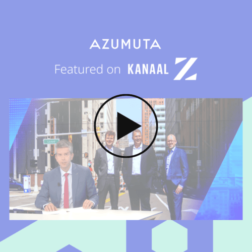 thumbnail for the video published by Kanaal Z about Azumuta's expansion.
