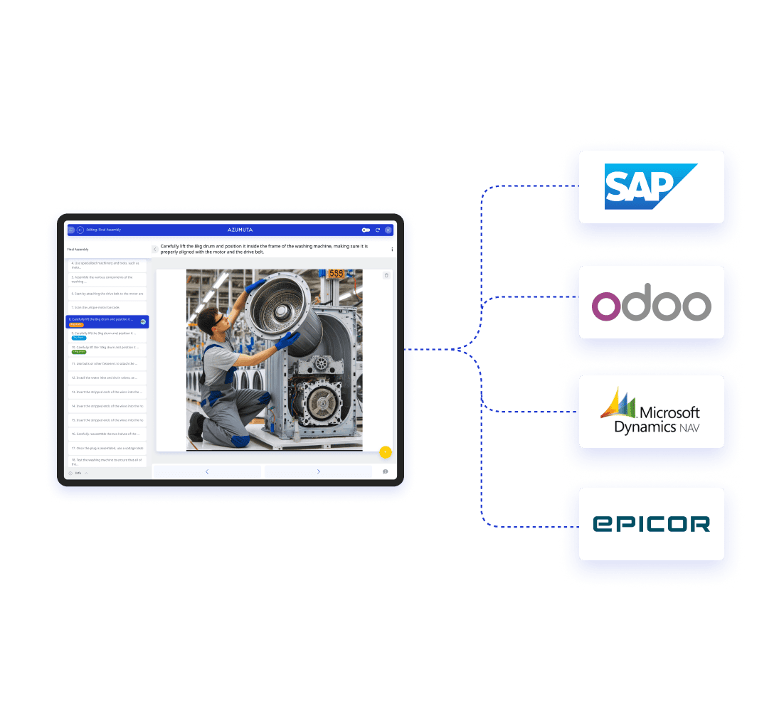 Integrate Job Order Data with ERP Systems