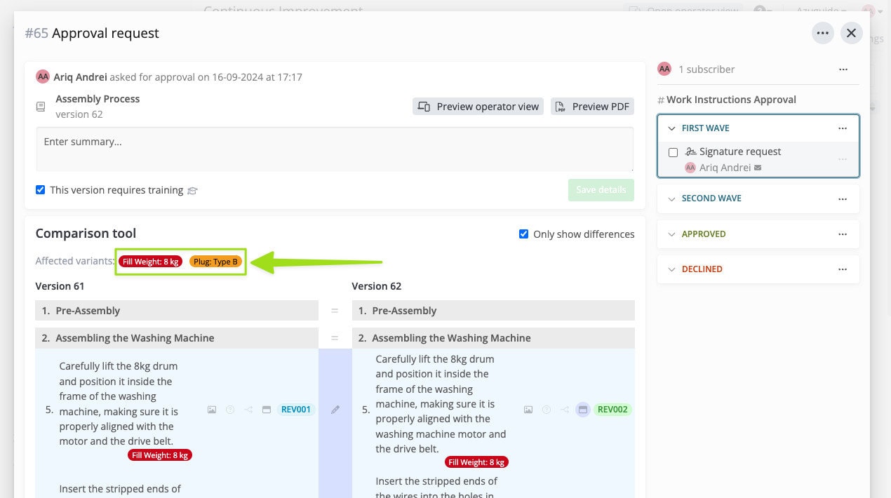 docs new feature variants are now displayed 1