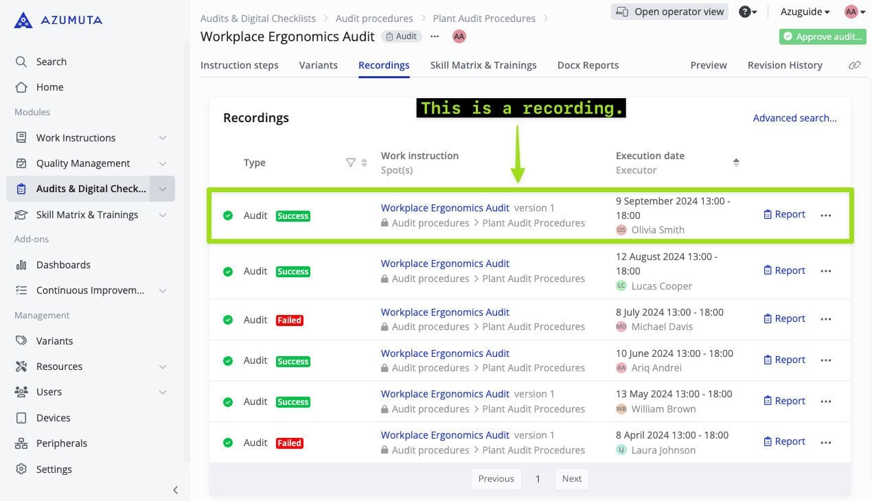 docs what is a recording 2