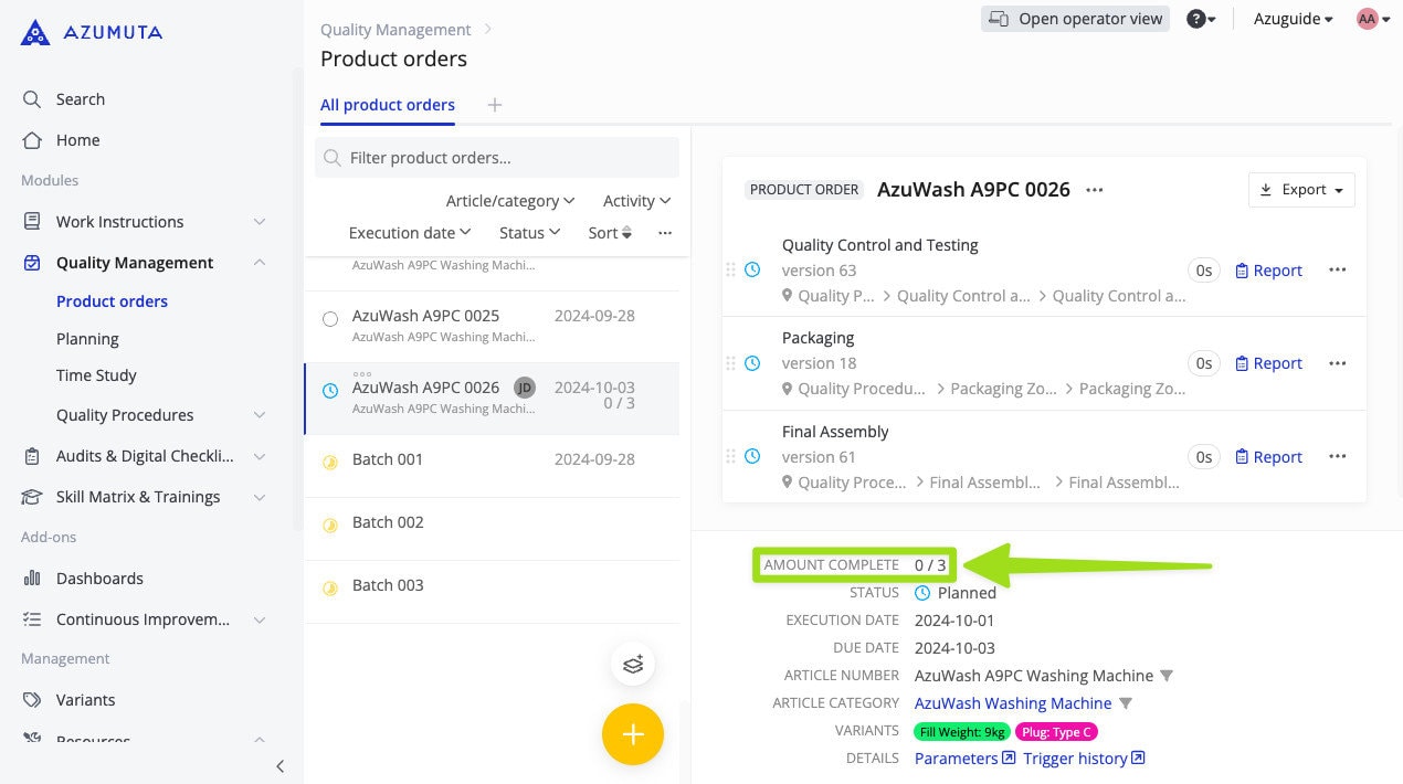 docs product order amount