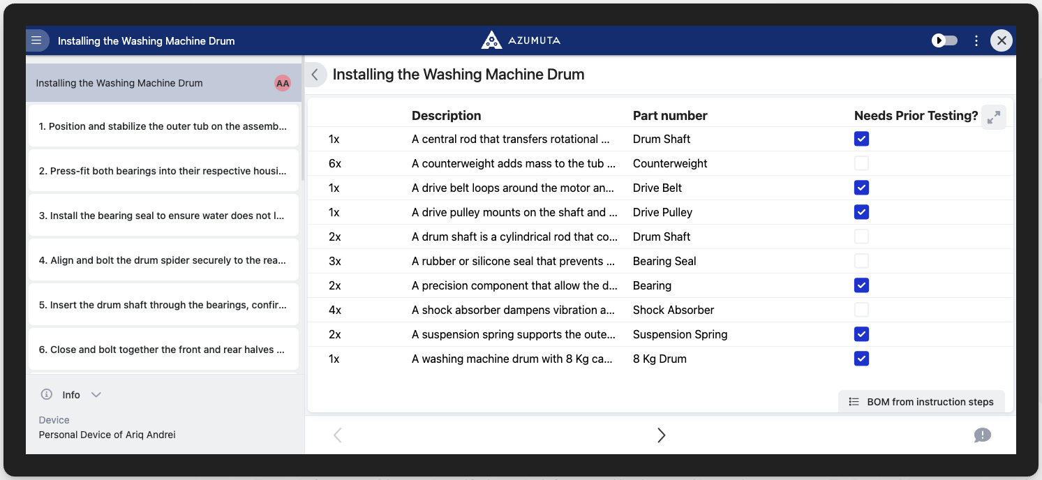 Material Traceability & Genealogy