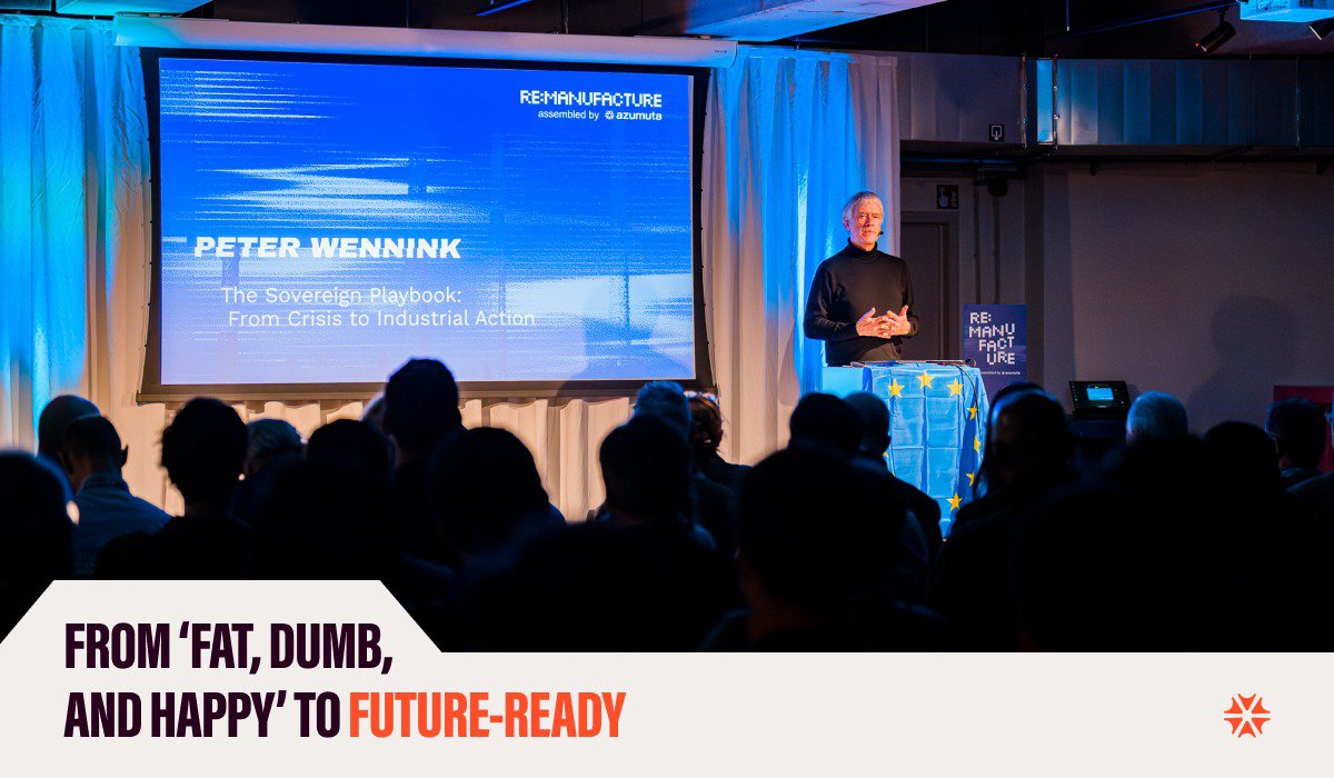 From ‘fat, dumb, and happy’ to future-ready: Peter Wennink’s playbook for European manufacturing sovereignty