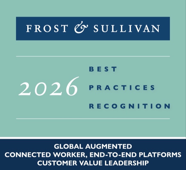 Frost & Sullivan 2026 Best Practices Recognition for Global Augmented Connected Worker, End-to-End Platforms Customer Value Leadership